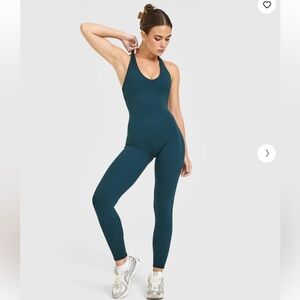 Oner Active Oil Blue Halter Neck Soft Motion All In One M